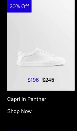 Capri in Triple White. Shop Now