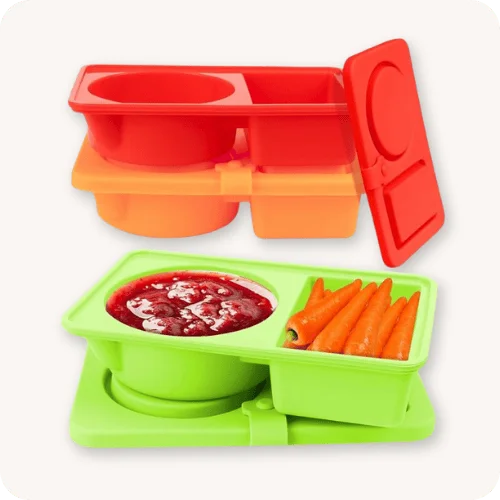 Tizuxa 3-Pack Silicone Snackle Containers Tizuxa 3-Pack Silicone Snackle Containers
