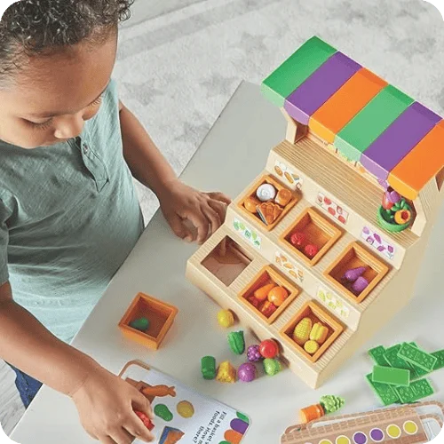 Learning Resources Mini Farmstand Sorting Set Learning Resources Mini Farmstand Sorting Set