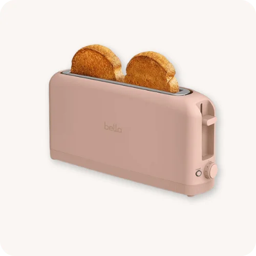 Space-saving bella 2-Slice Slim Toaster Space-saving bella 2-Slice Slim Toaster
