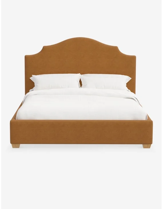 Padden Platform Bed - Navy Linen / Twin
