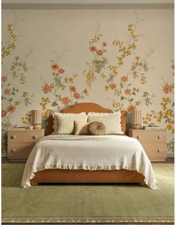 Maebry Cotton Coverlet-Ivory / Full/Queen