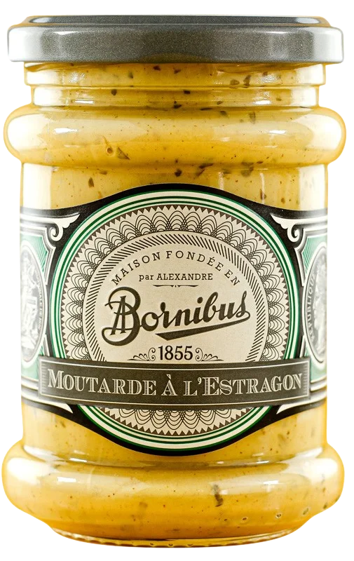 <span style="font-weight: 700; font-style: normal; text-decoration: none; font-family: Vulf_Sans-Medium, Helvetica Neue, Arial, sans-serif; font-size: 16px; line-height: 20px">Bornibus </span><span style="font-style: normal; text-decoration: none; font-family: Vulf_Sans-Medium, Helvetica Neue, Arial, sans-serif; font-size: 16px; line-height: 20px">Tarragon Mustard</span>