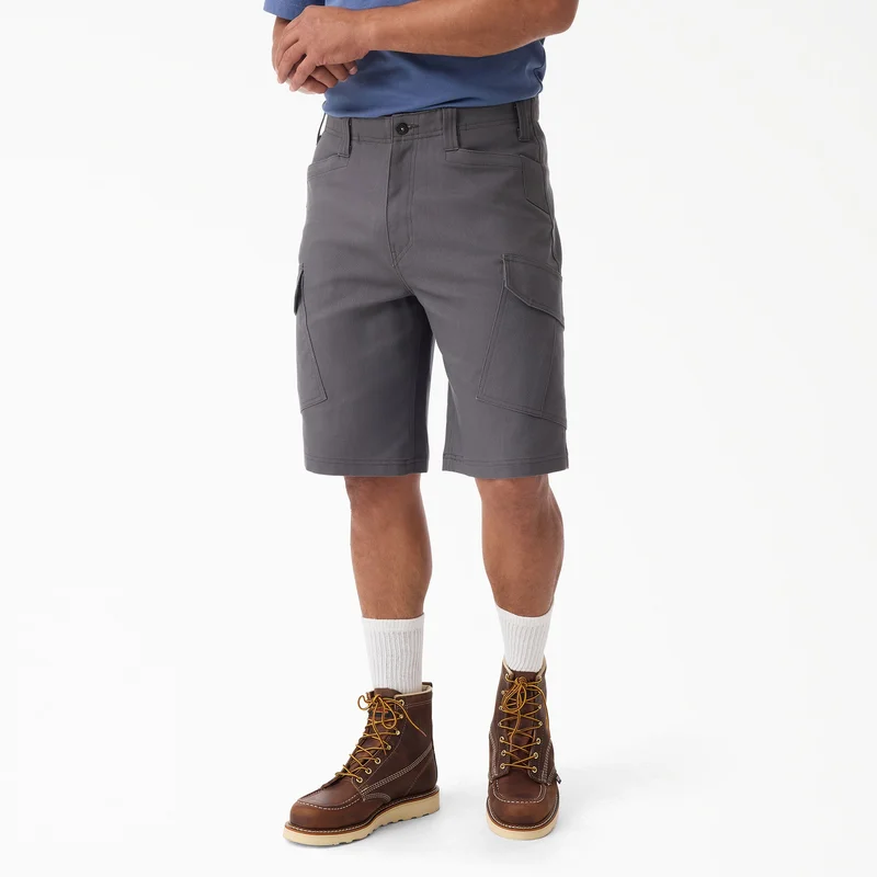 Image of Tradebuilt Duck Canvas Cargo Shorts, 11"
