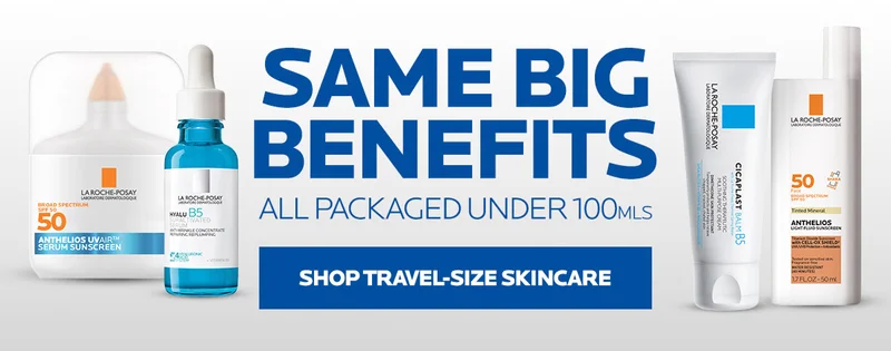 Discover our travel friendly skincare
