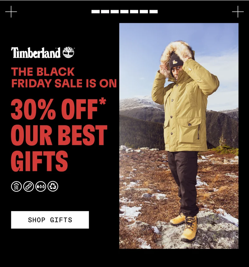 The Black Friday Sale Is On. 30% Off* Our Best Gifts. Shop Gifts.