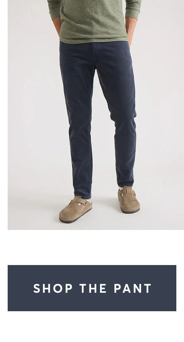 Terry Cord Pant