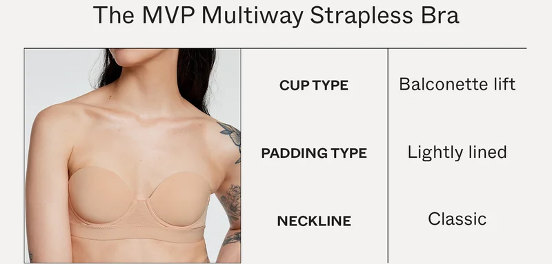 The MVP Multiway Strapless Bra