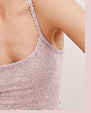 Spacedye Slim Racerback Cropped Tank