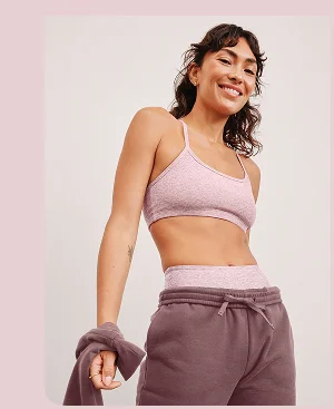 Spacedye Slim Racerback Bra