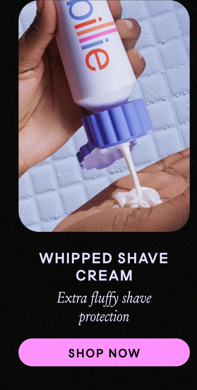 Whipped shave cream