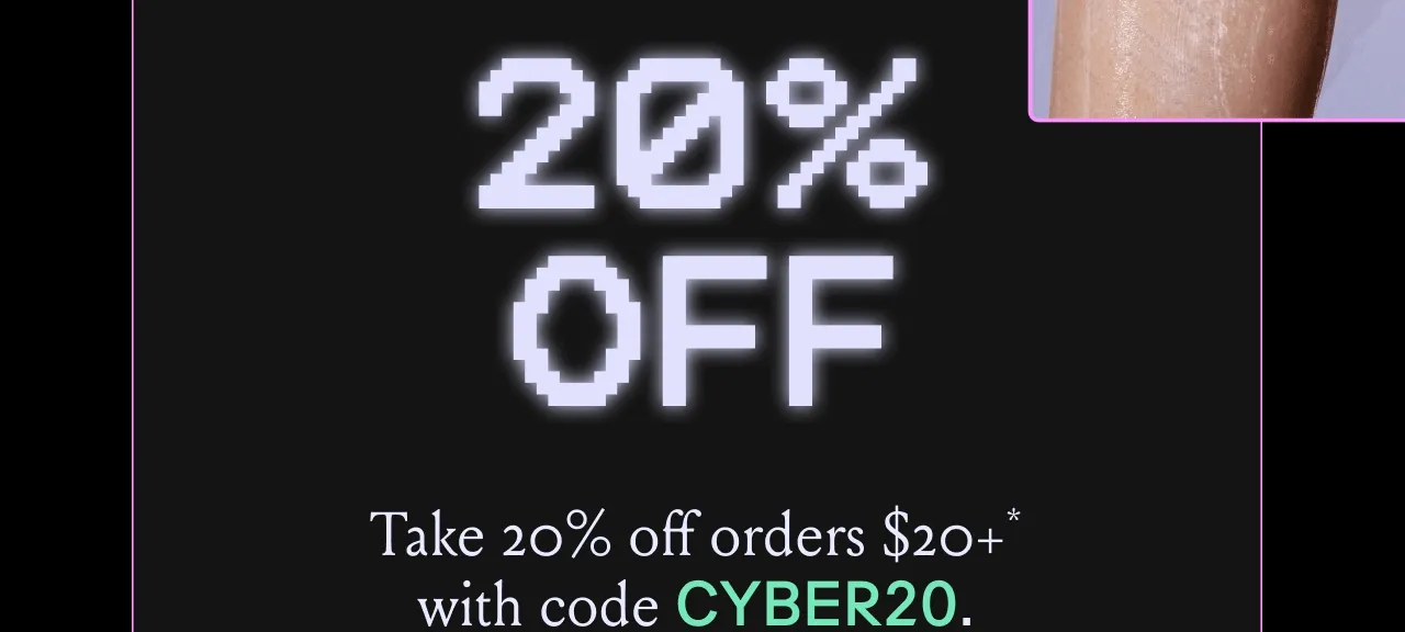 Exclusive early access. Save 20% with code discount code