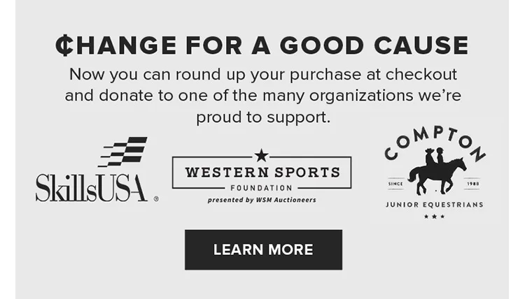 CHANGE FOR A GOOD CAUSE