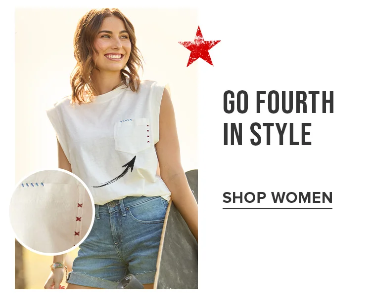 GO FOURTH IN STYLE | SHOP WOMEN
