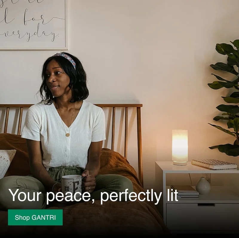 Your peace, perfectly lit