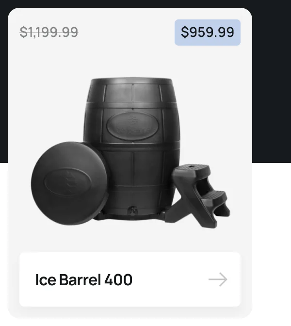 Shop Ice Barrel 400