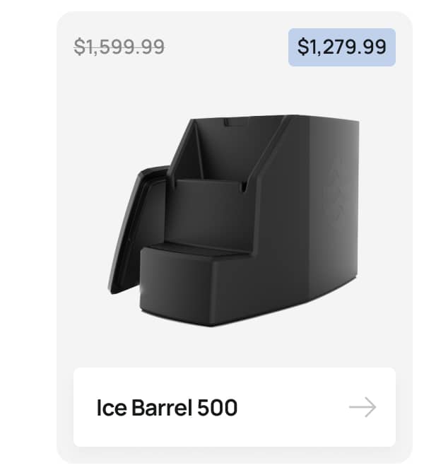 Shop Ice Barrel 500