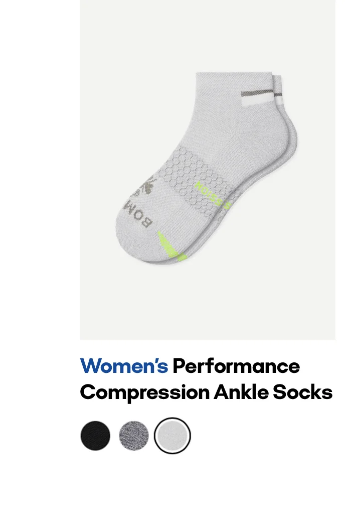 Women's Performance Compression Ankle Socks