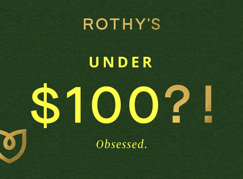UNDER $100?! Obsessed.