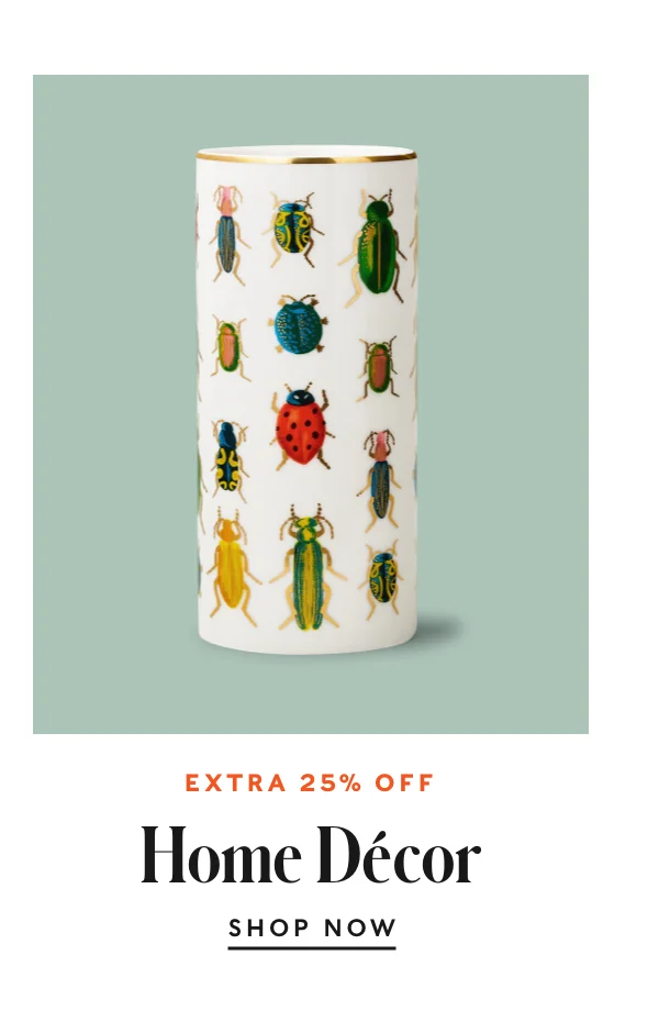 25% Off Home Decor