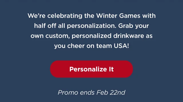 Personalize It - 50% Off