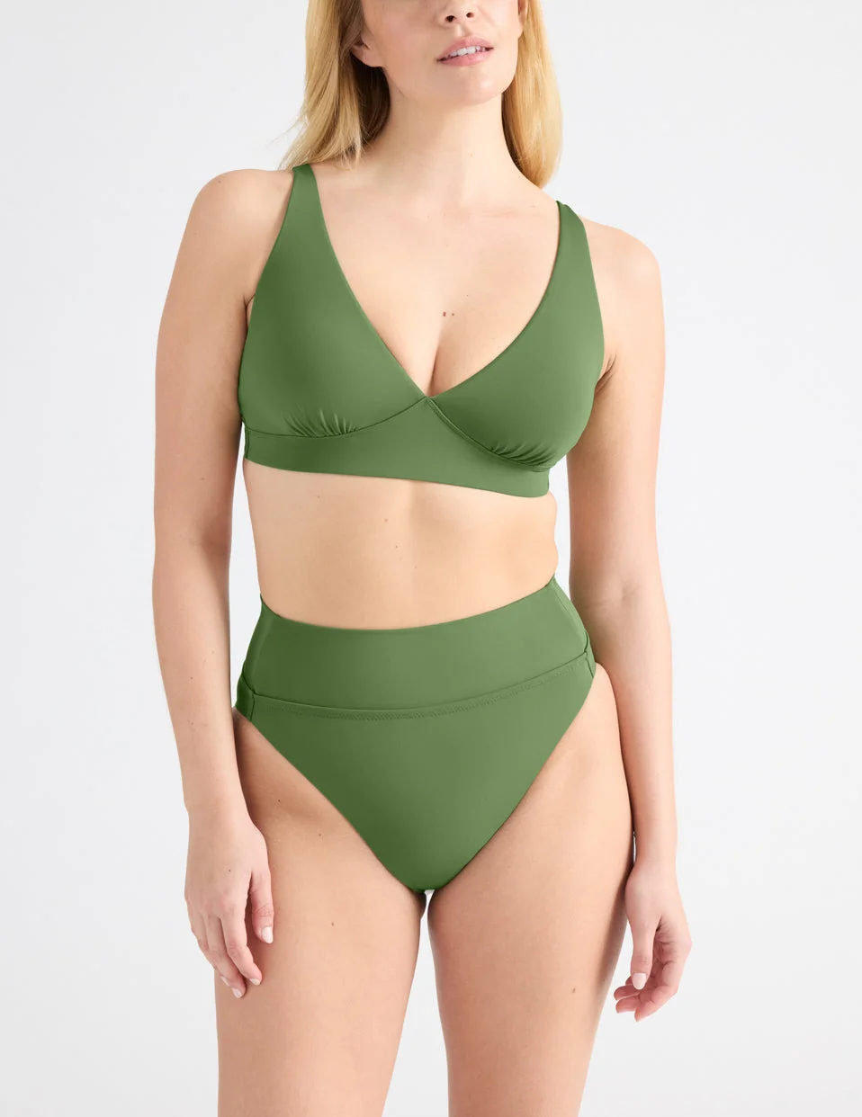 Image of Sculpt High Rise High Cut Swim Bottom