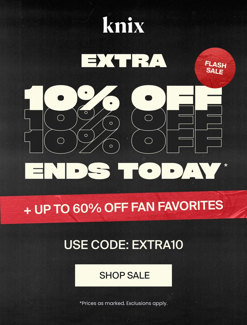 Knix: EXTRA 10% OFF* ENDS TODAY. +UP 60% OFF FAN FAVORITES. USE CODE discount code. SHOP SALE.