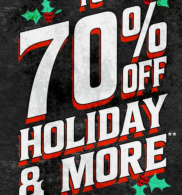 Limited Time! 40 Percent to 70 Percent Off Holiday and More. Exclusions Apply. Shop Now