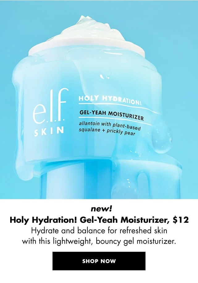Holy Hydration! Gel-Yeah Moisturizer