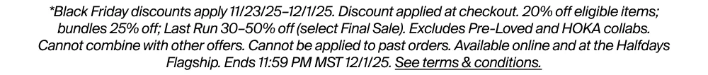 Black Friday Sale Terms & Conditions