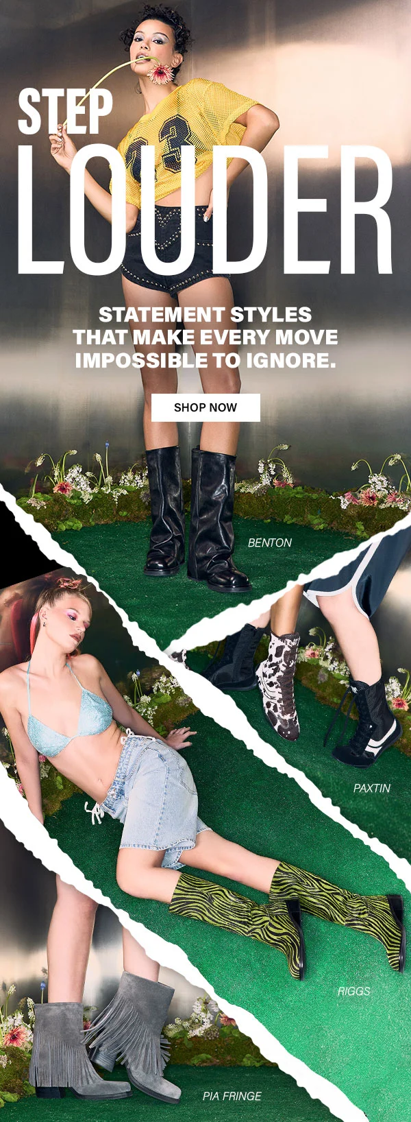Step Louder - Benton, Paxtin, Riggs, pia fringe