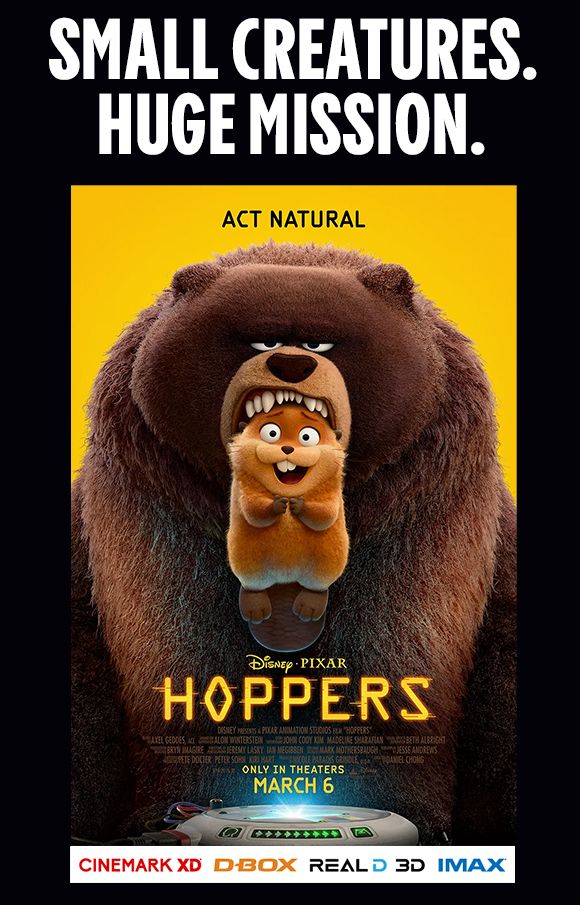 SMALL CREATURES. HUGE MISSION. | HOPPERS