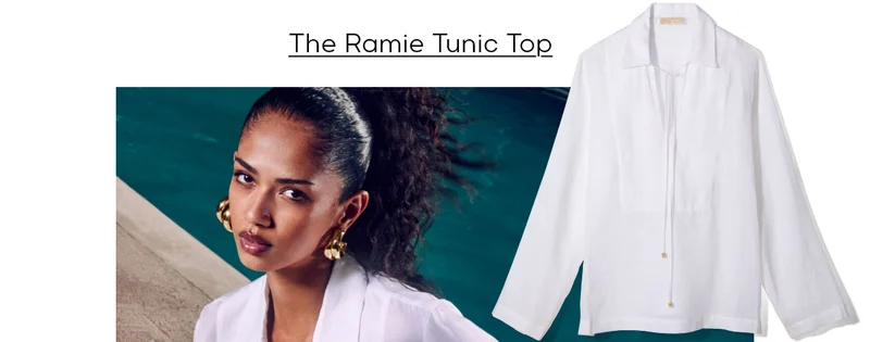 The Ramie Tunic Top