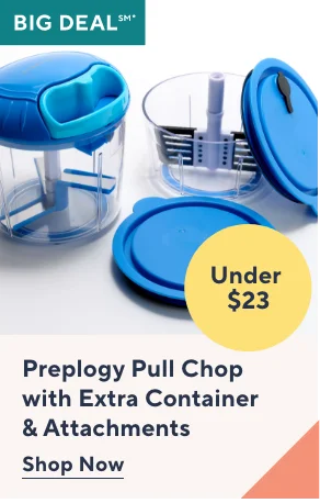 Prepology 4 Cup Pull Chop w/ Extra Container & Attachments