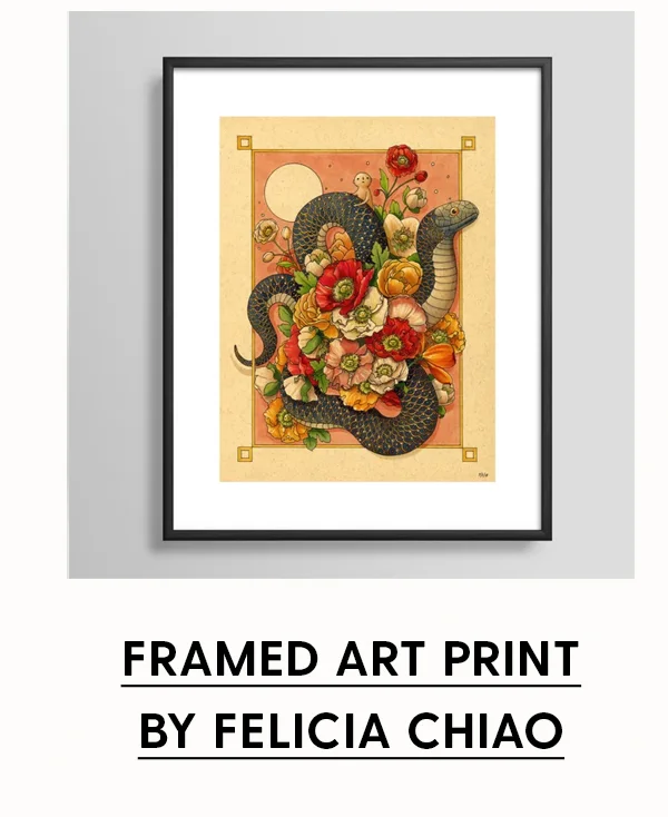 Framed Art Print by Felicia Chiao