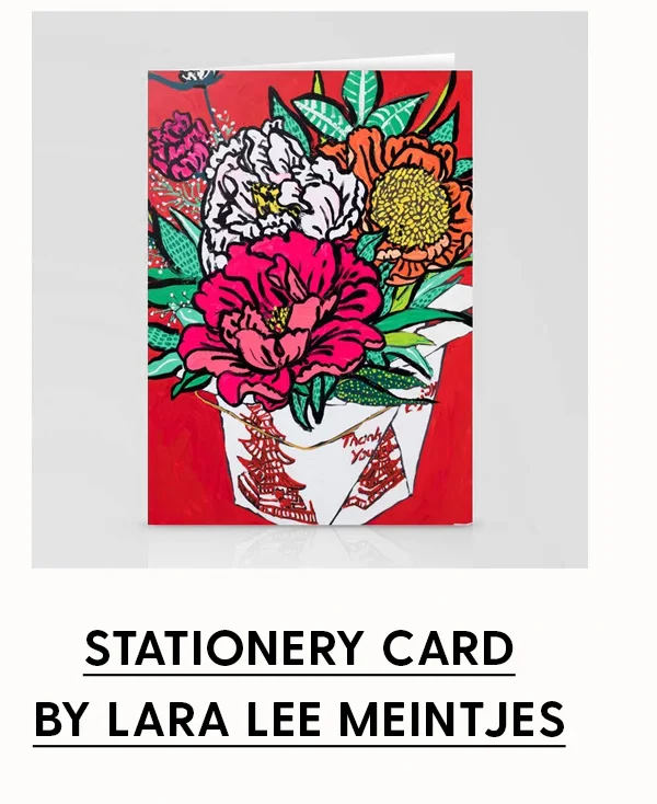 Stationery Card by Lara Lee Meintjes