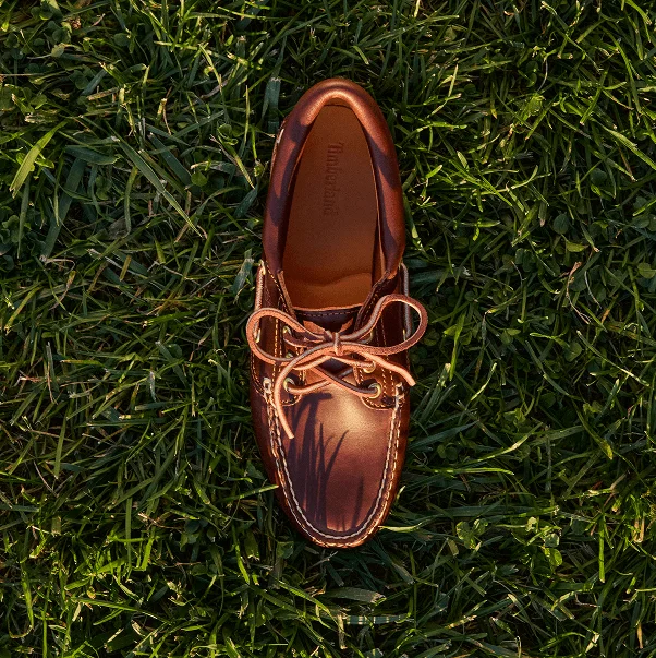 Men's Timberland® Authentic 3-Eye Lug Handsewn Boat Shoe Men's Timberland® Authentic 3-Eye Lug Handsewn Boat Shoe