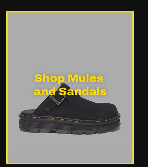SHOP MULES AND SANDALS