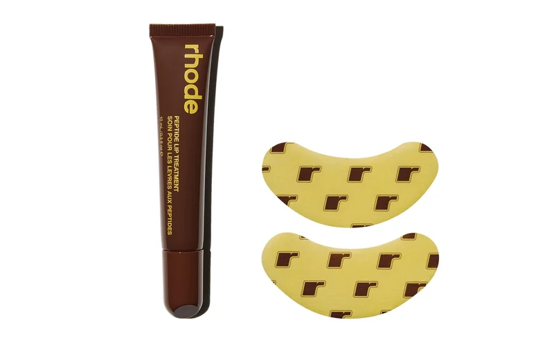 peptide lip treatment in caramelized banana + peptide eye prep in banana peel