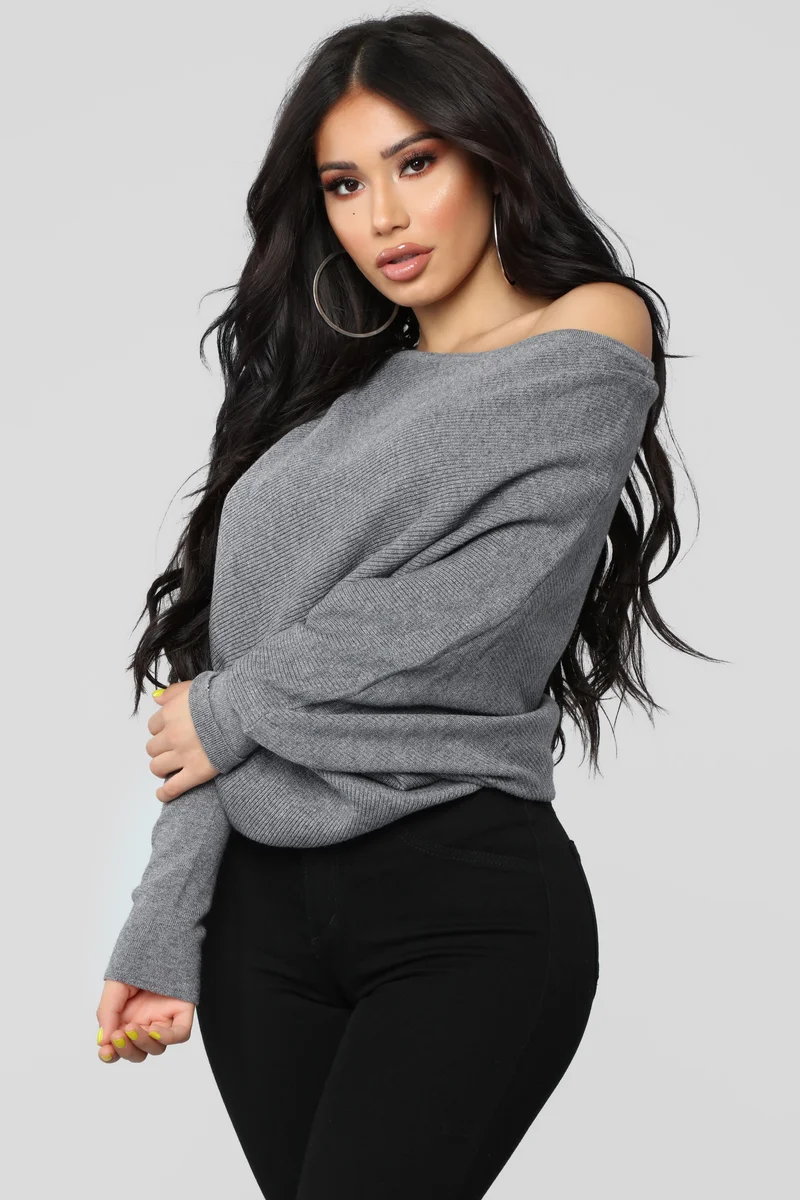 Image of Karly Sweater - Grey