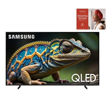 Samsung 2024 43" Q60D QLED 4K Smart TV w/ Solar Remote & 2-Year Warranty