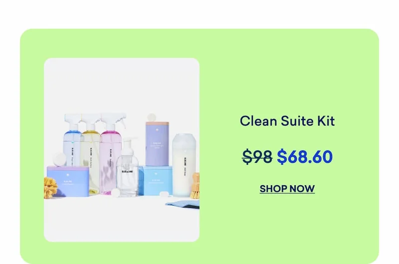 Save on our Clean Suite Kit