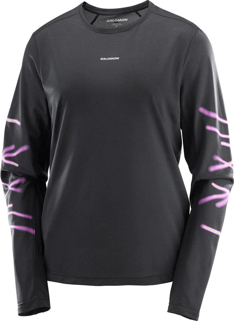 Salomon,  Shakeout Core Graphic Long Sleeve T-Shirt - Women's