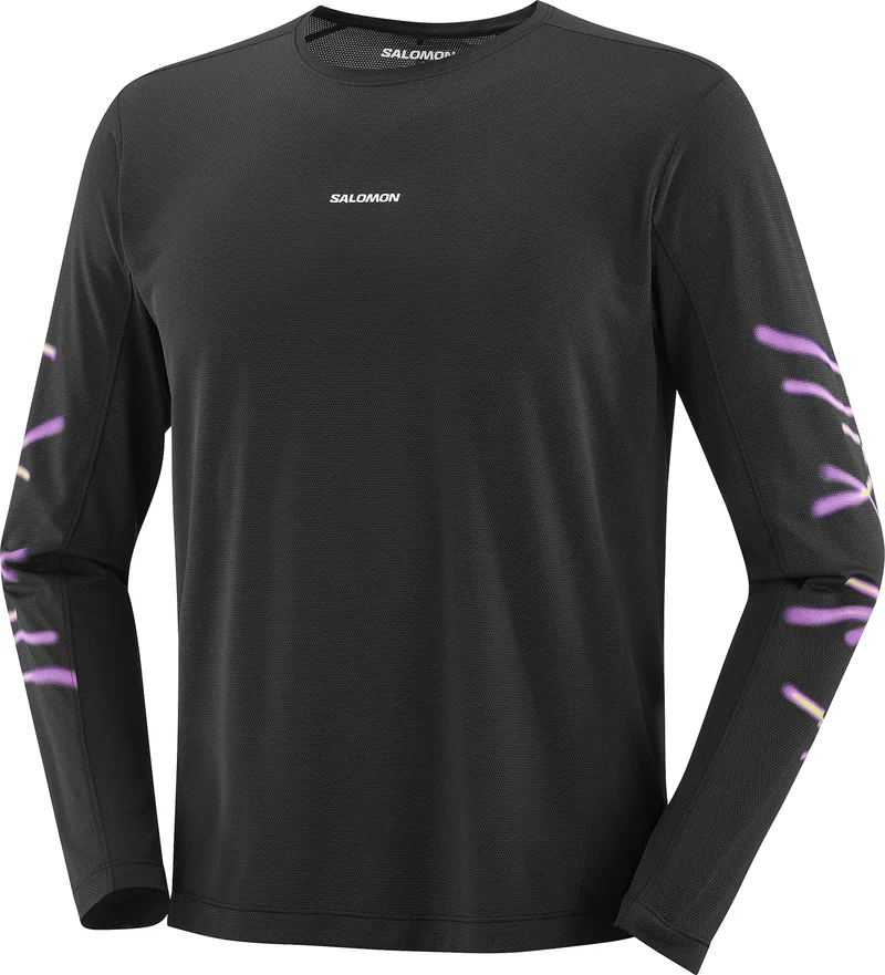 Salomon,  Shakeout Core Graphic Long Sleeve T-Shirt - Men's