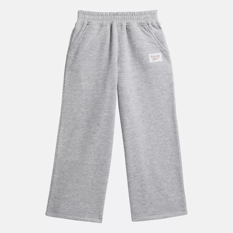 Image of Wide Leg Fleece Pants - Little Kids
