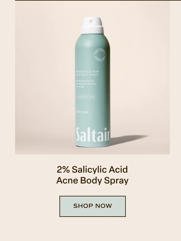 2% Salicylic Acid Acne Body Spray