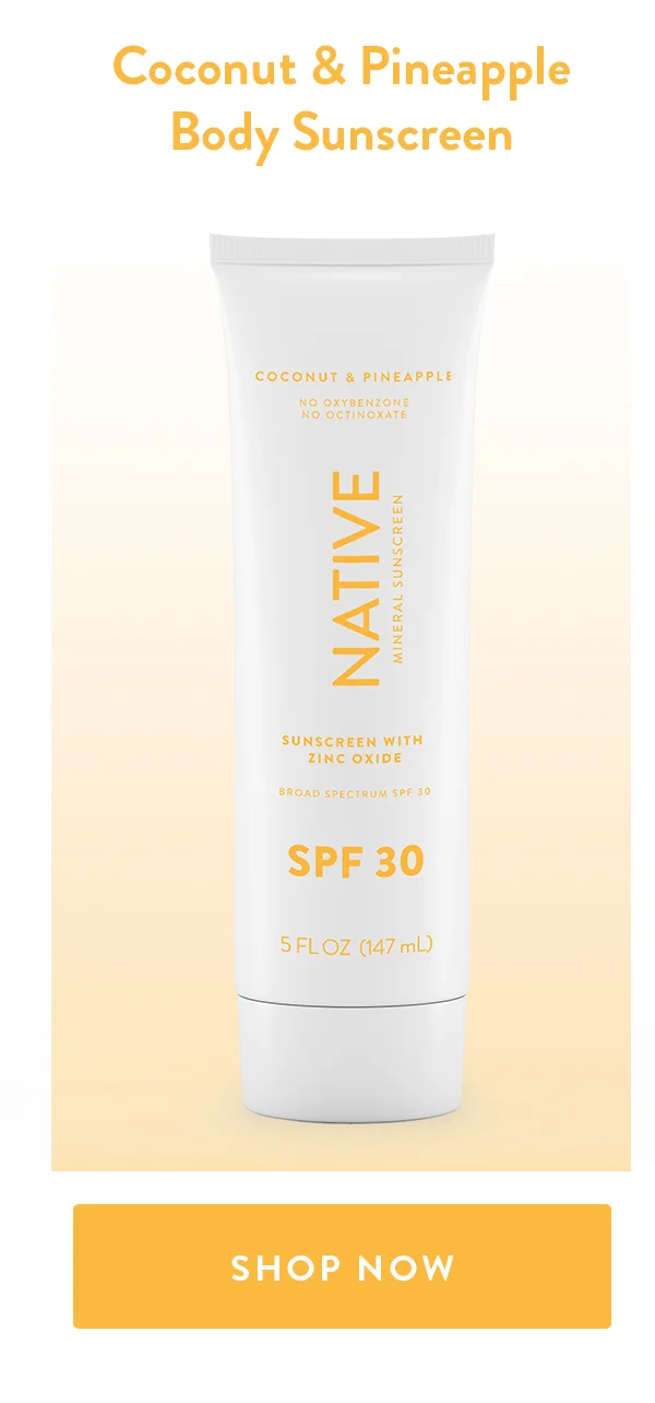 Coconut & Pineapple Body sunscreen | SHOP NOW