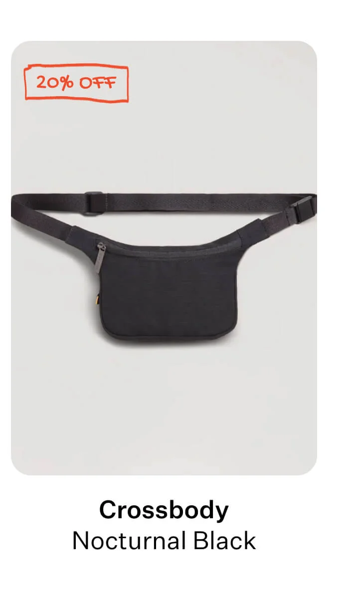 Crossbody - Nocturnal Black