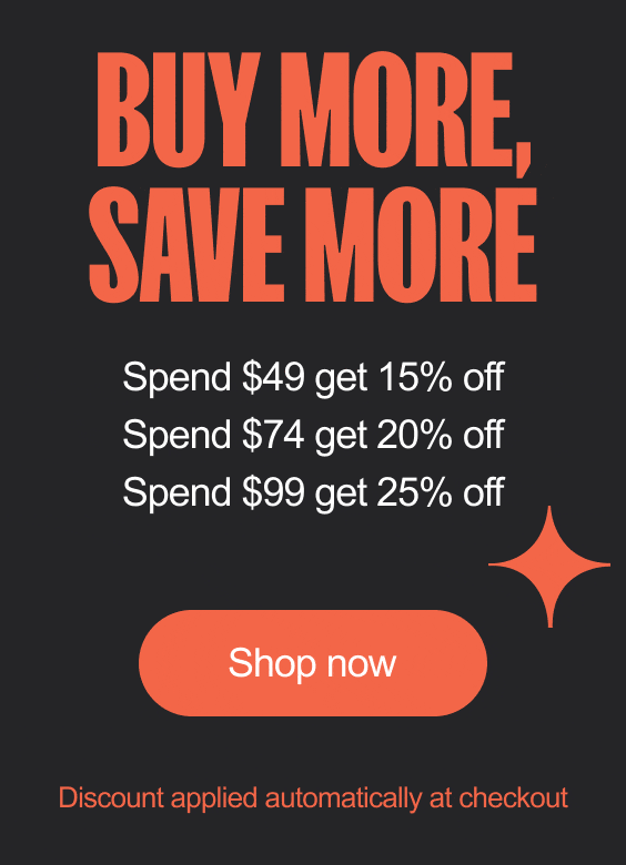 Buy more, save more