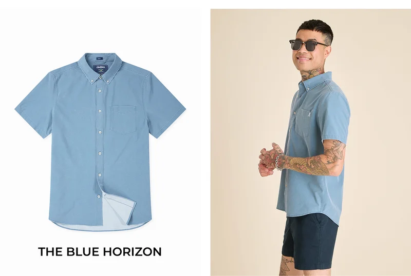 Performance Friday Shirt: The Blue Horizon